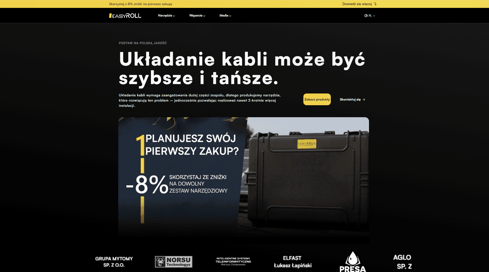 EasyROLL — zrzut strony